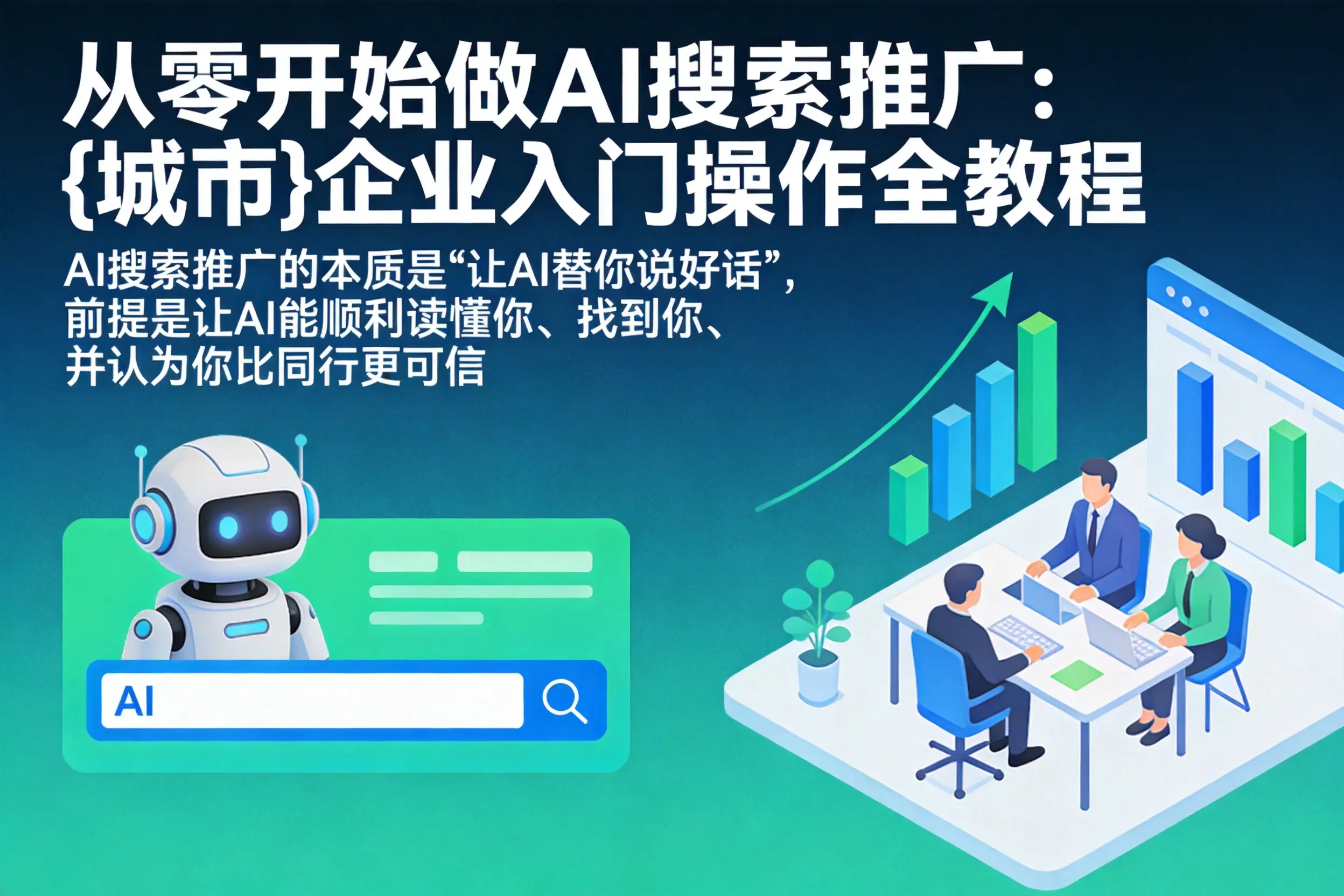 从零开始做AI搜索推广：合浦企业入门操作全教程